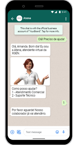Conversas iniciadas pelo cliente - API do Whatsapp